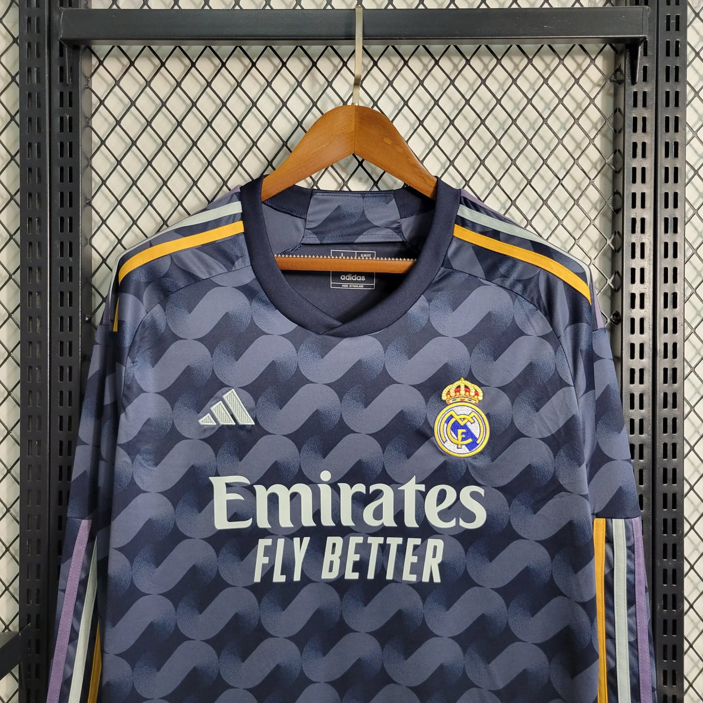 Camisola Secundária Real Madrid 2023/24 Manga Comprida