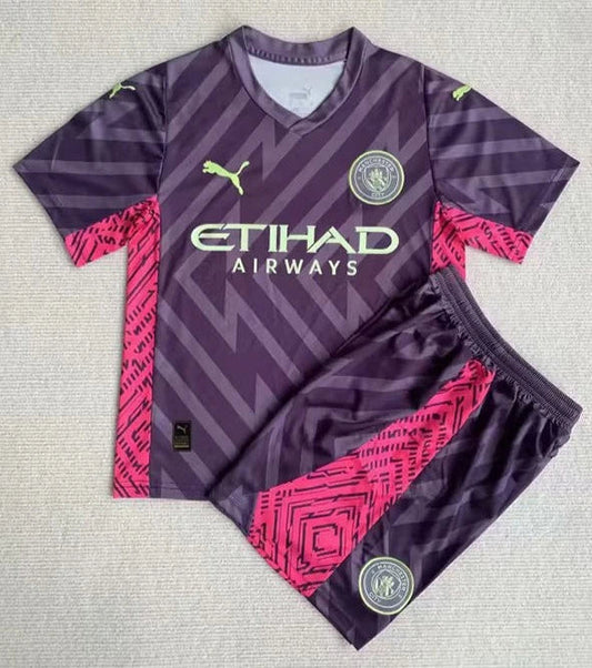 Kit Enfant GK Manchester City 2023/24 