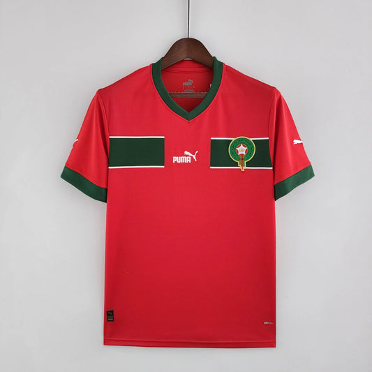 Maroc 2022 Maillot Domicile 