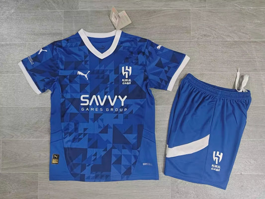 Kit Criança Principal Al-Hilal 2024/25