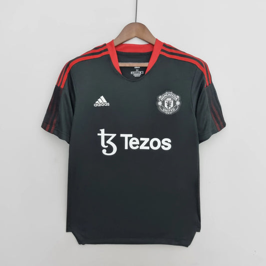 Maillot d'entraînement Manchester United Noir 2021/22 