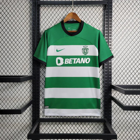 Sporting 2023/24 Home Shirt - Size S - Pedro Gonçalves / 9- Item in Stock