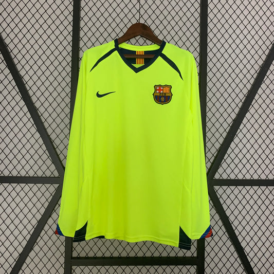 Maillot extérieur Barcelone manches longues 2005/06 