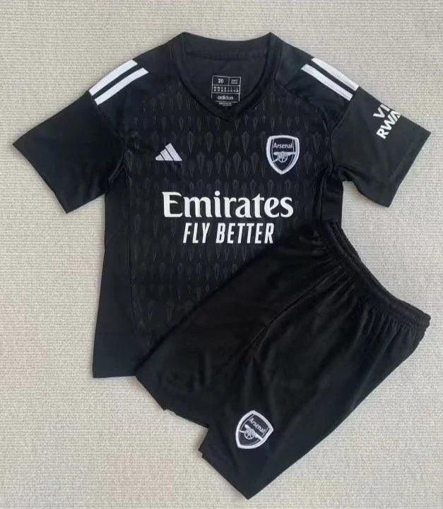 Kit Criança GK Black Arsenal 2023/24