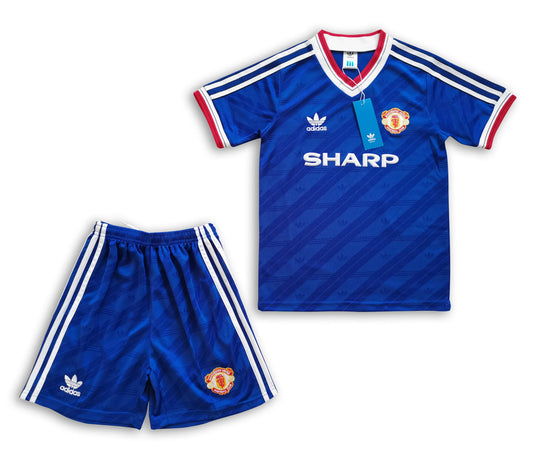 Kit Criança Terceiro Manchester United 1986