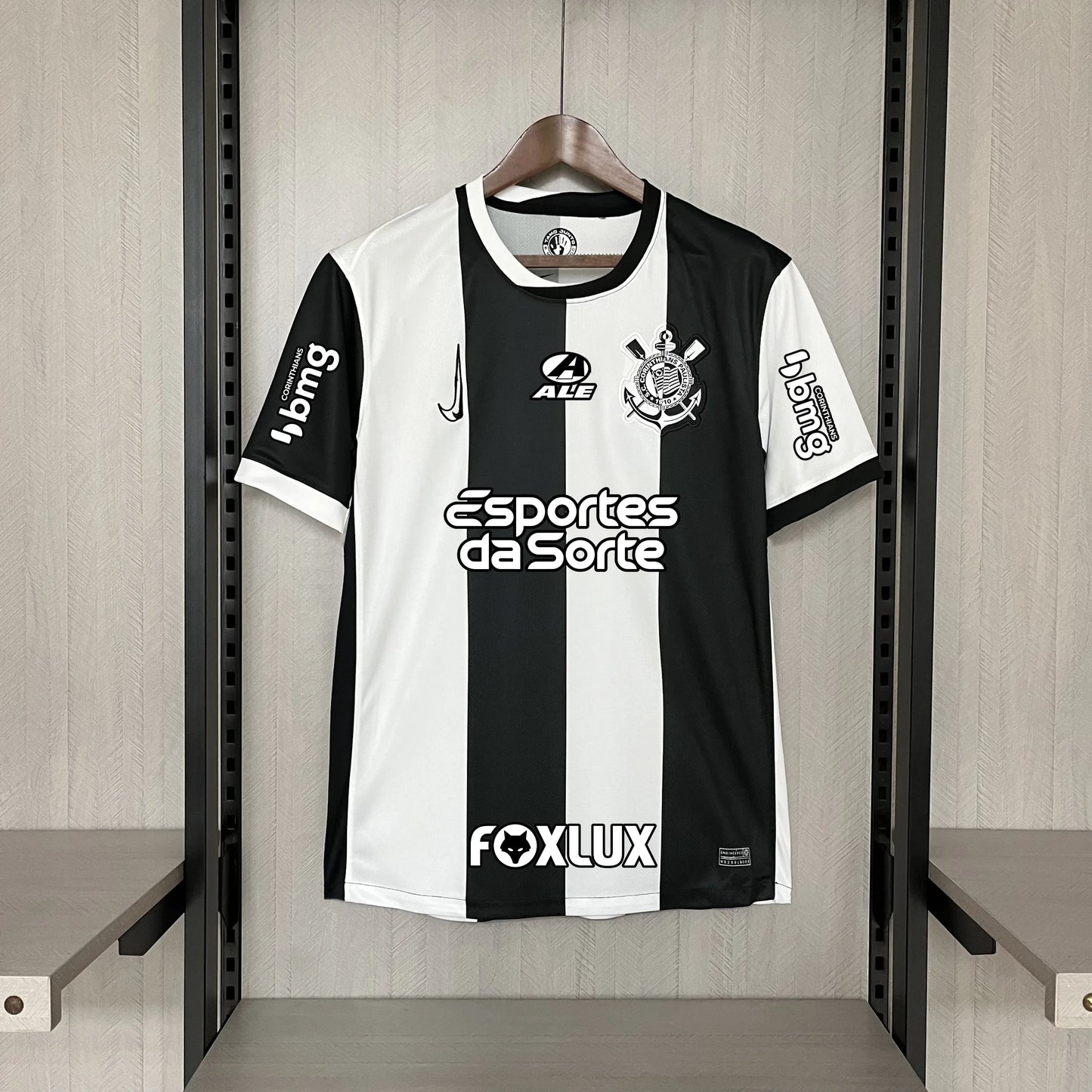 Terceira Camisola Corinthians 2024/25 + all sponsors