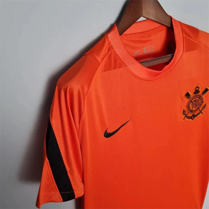 Maillot d'entraînement d'avant-match Corinthians orange 2022/23 