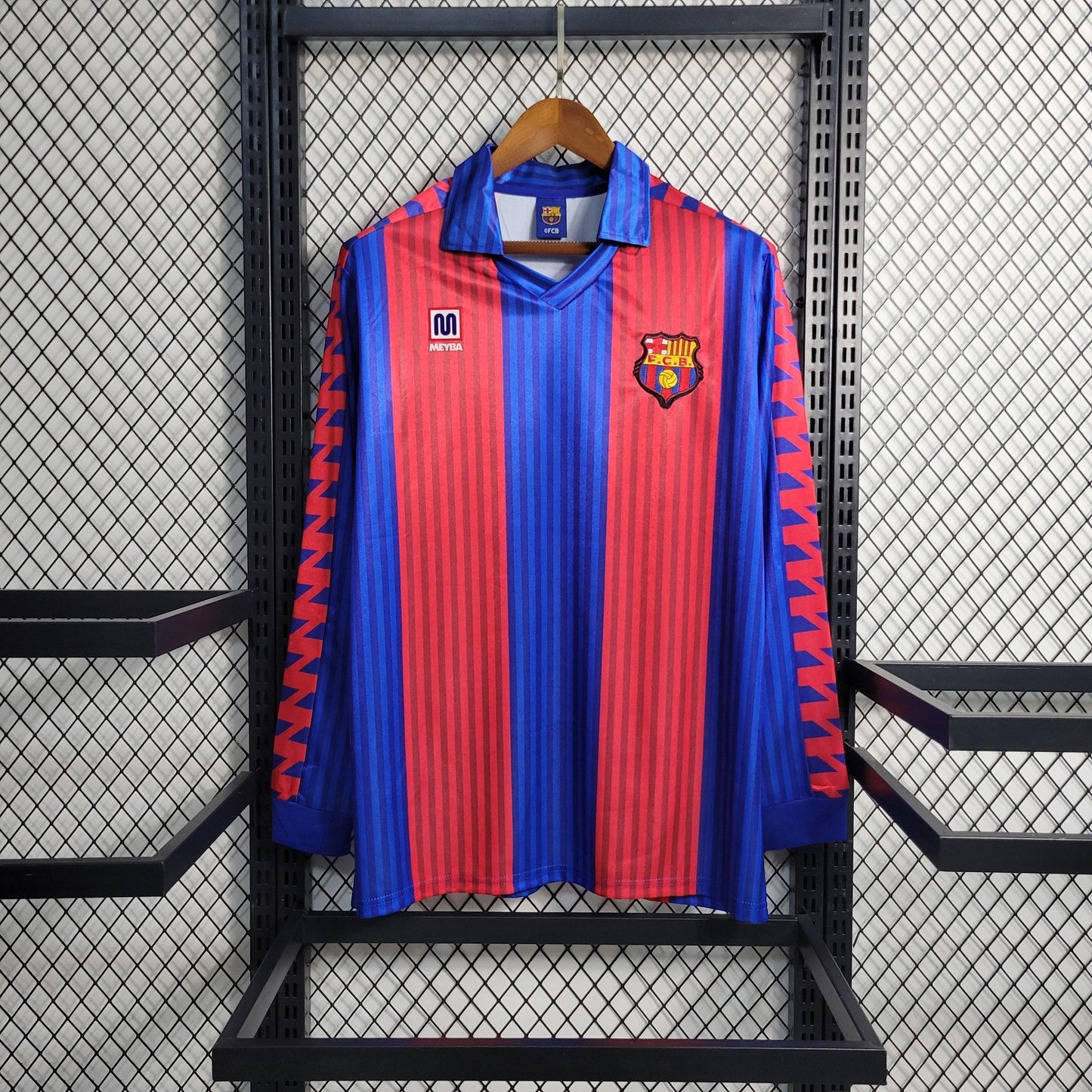 Camisola Principal Barcelona Manga Comprida 1989/92