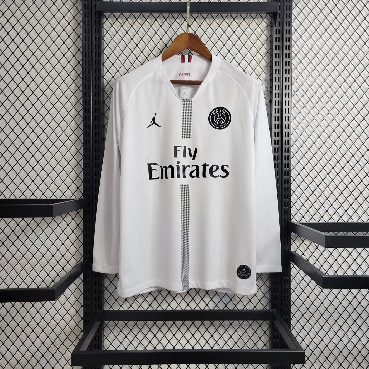 Camisola Secundária White PSG Manga Comprida 2018/19