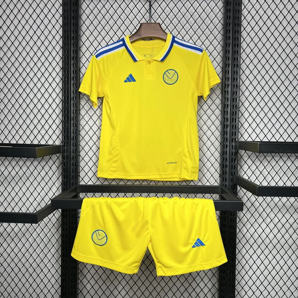 Kit Criança Secundária Leeds United 2024/25