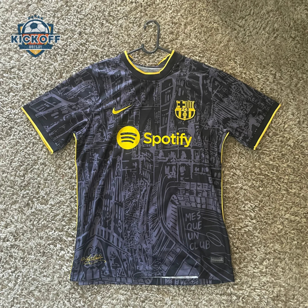 Maillot Barcelone Noir Or Édition Spéciale 2023/24 