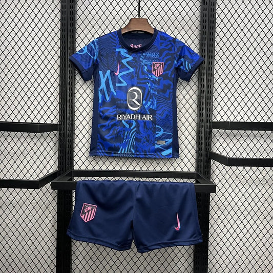 Kit Criança Terceiro Atlético de Madrid 2024/25