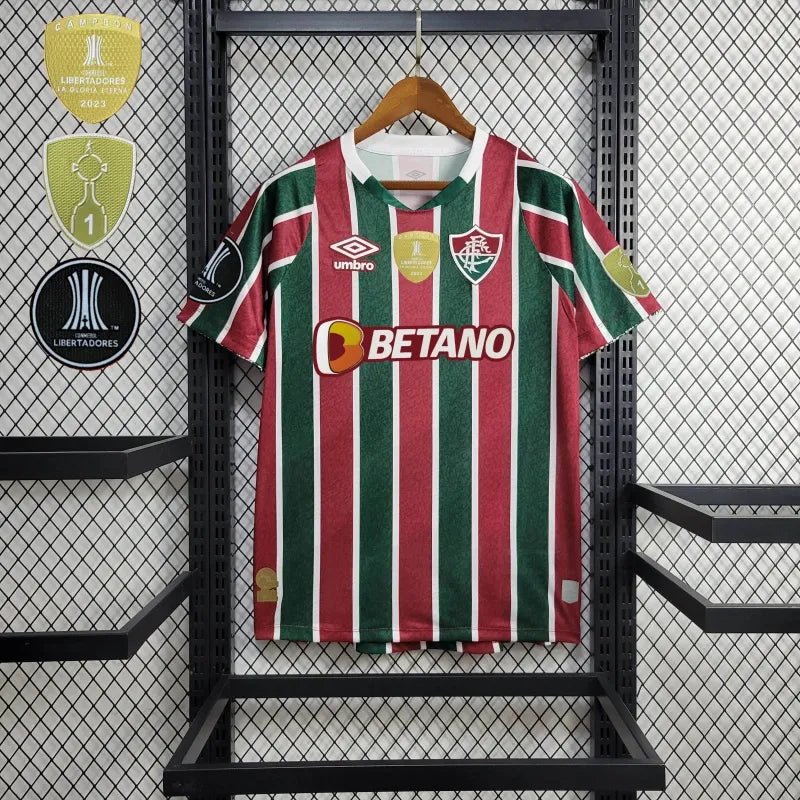 Camisola Principal Fluminense 2024/25 + all Sponsors