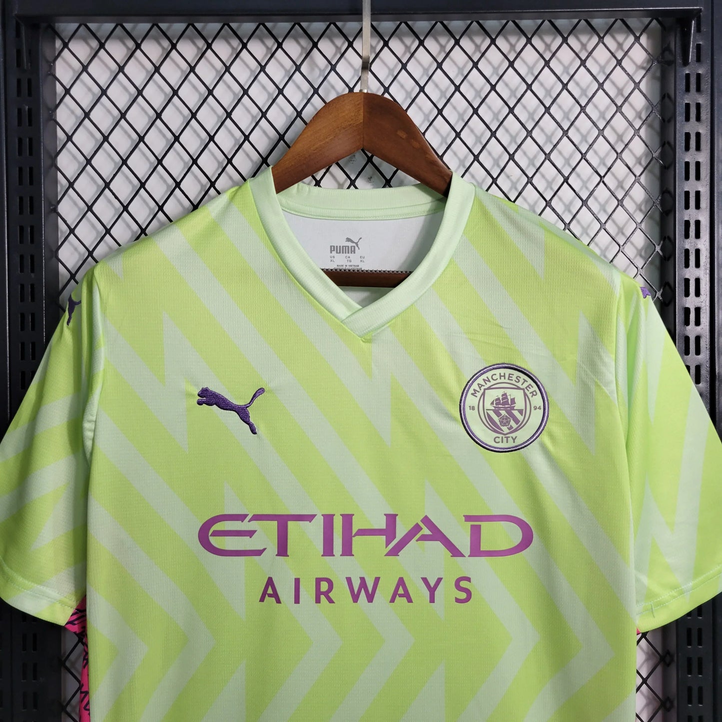 Camisola Secundária GK Manchester City 2023/24