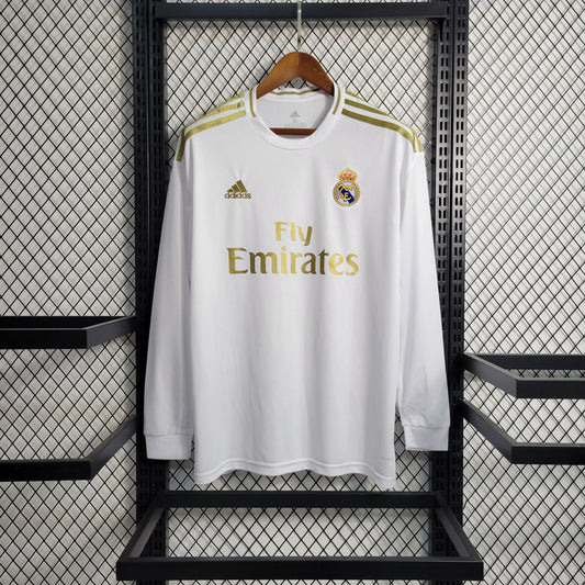 Camisola Principal Real Madrid Manga Comprida 2019/20