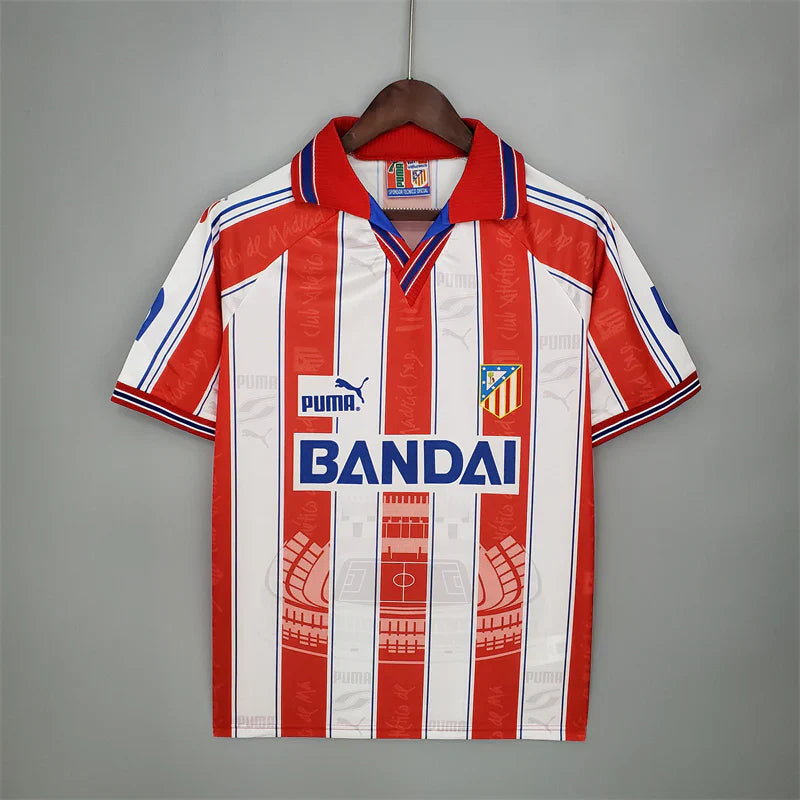 Maillot domicile de l'Atlético de Madrid 1996/97 