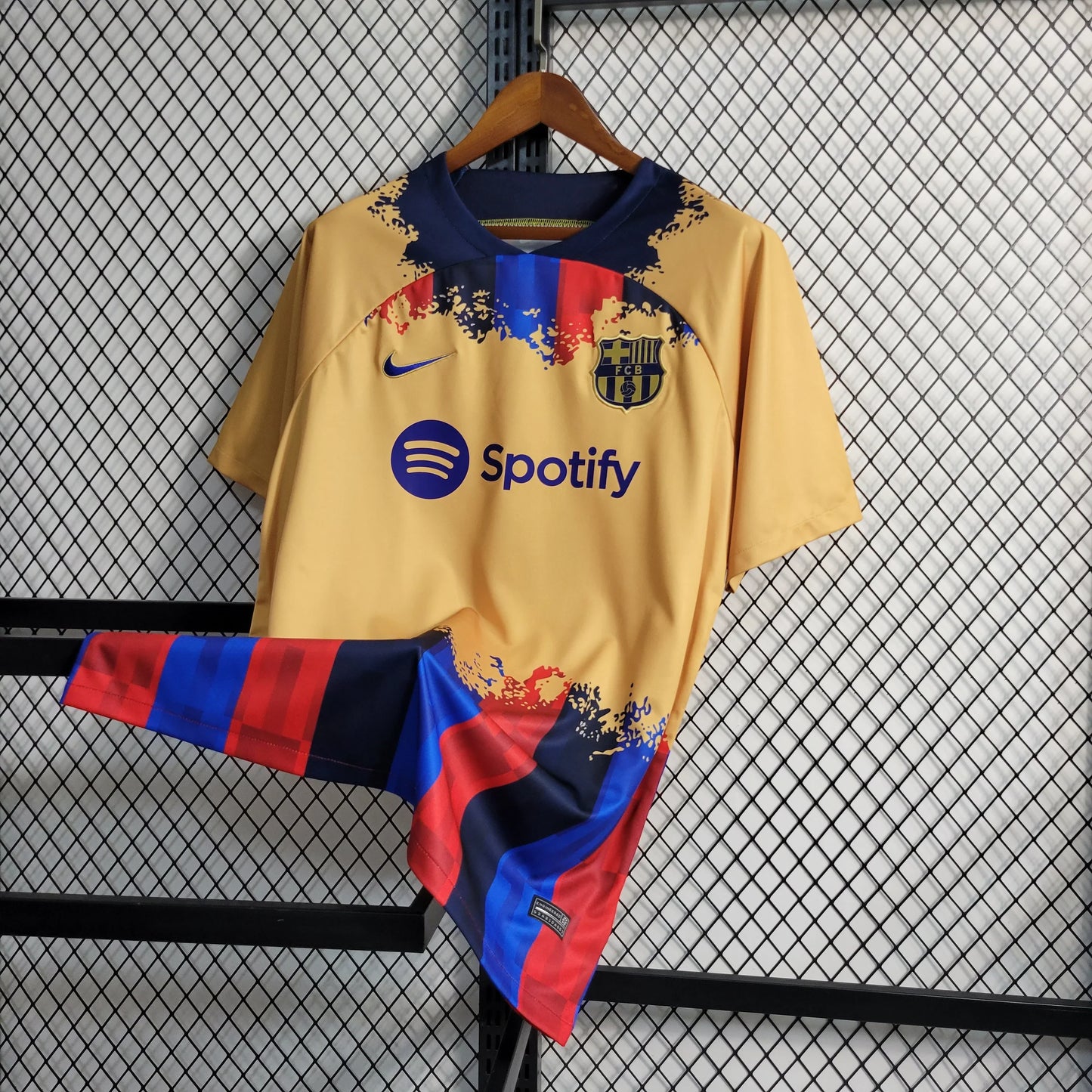 Maillot d'entraînement Barcelone Jaune 2023/24 