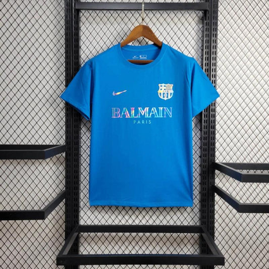 Camisola Balmain Blue Barcelona 2024/25