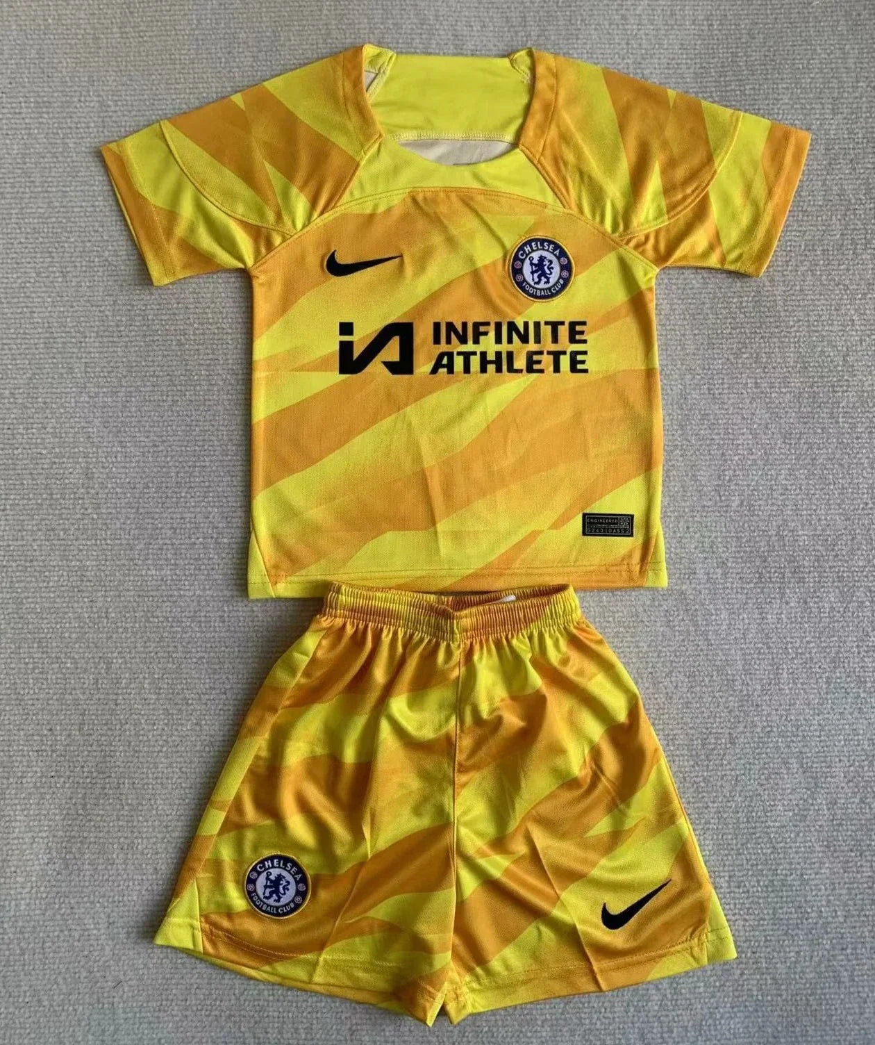 Kit Criança GK Yellow Chelsea 2023/24