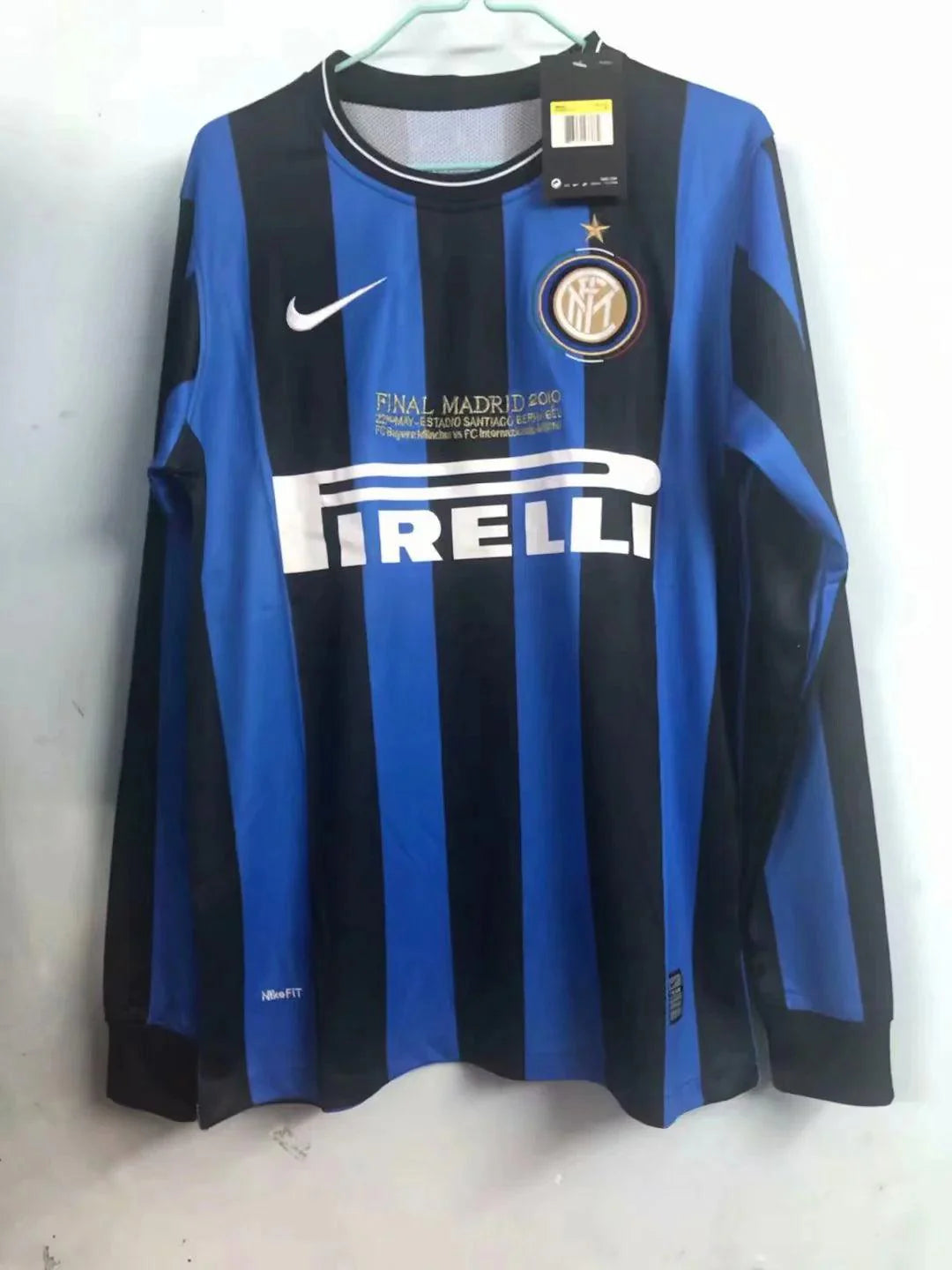 Camisola Principal Inter Milão Manga Comprida 2009/10