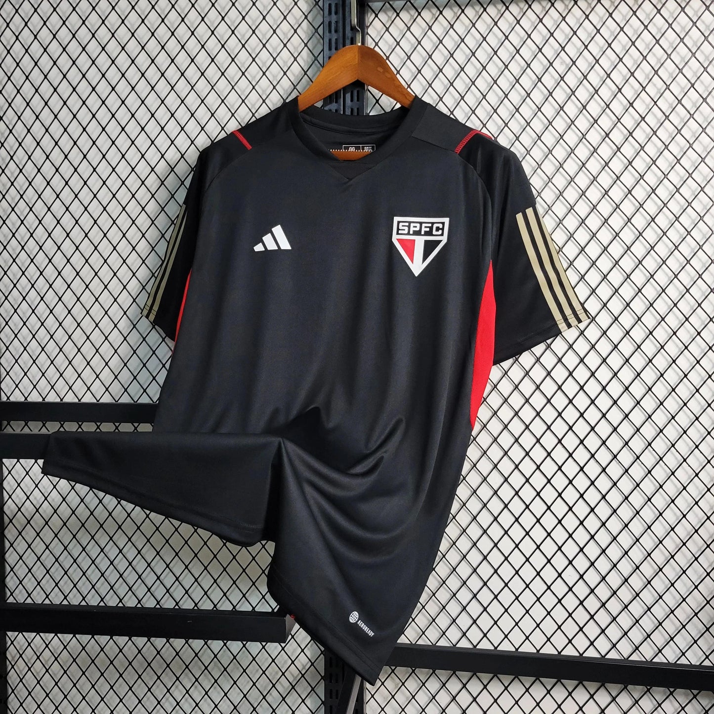 São Paulo Training Shirt Black 2023/24