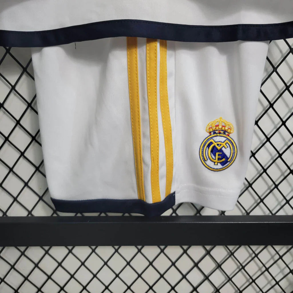 Kit Criança Principal Manga Comprida Real Madrid 2023/24