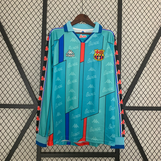 Barcelona Away Shirt Long Sleeve 1996/97