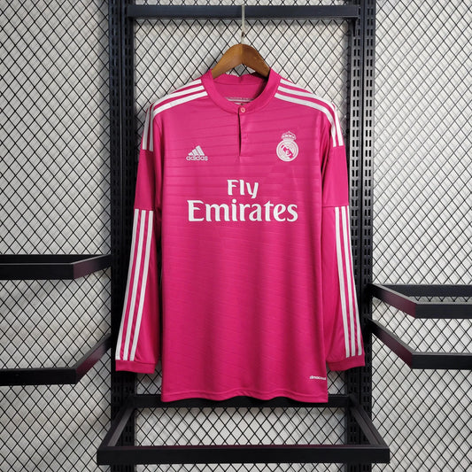 Camisola Secundária Real Madrid Manga Comprida 2014/15