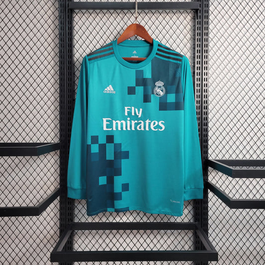 Maillot Troisième à Manches Longues du Real Madrid 2017/18 