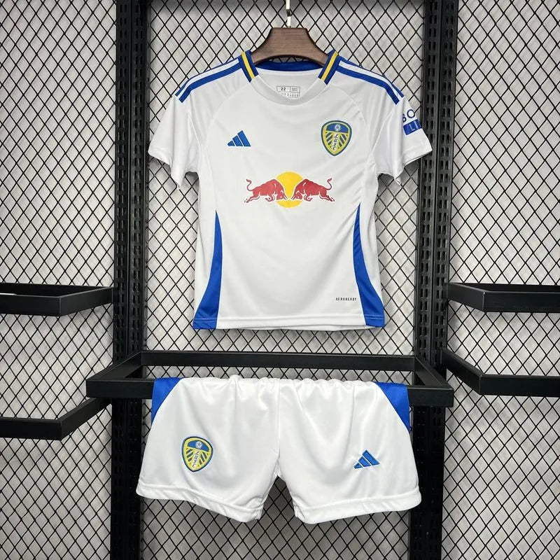 Kit Criança Principal Leeds United 2024/25