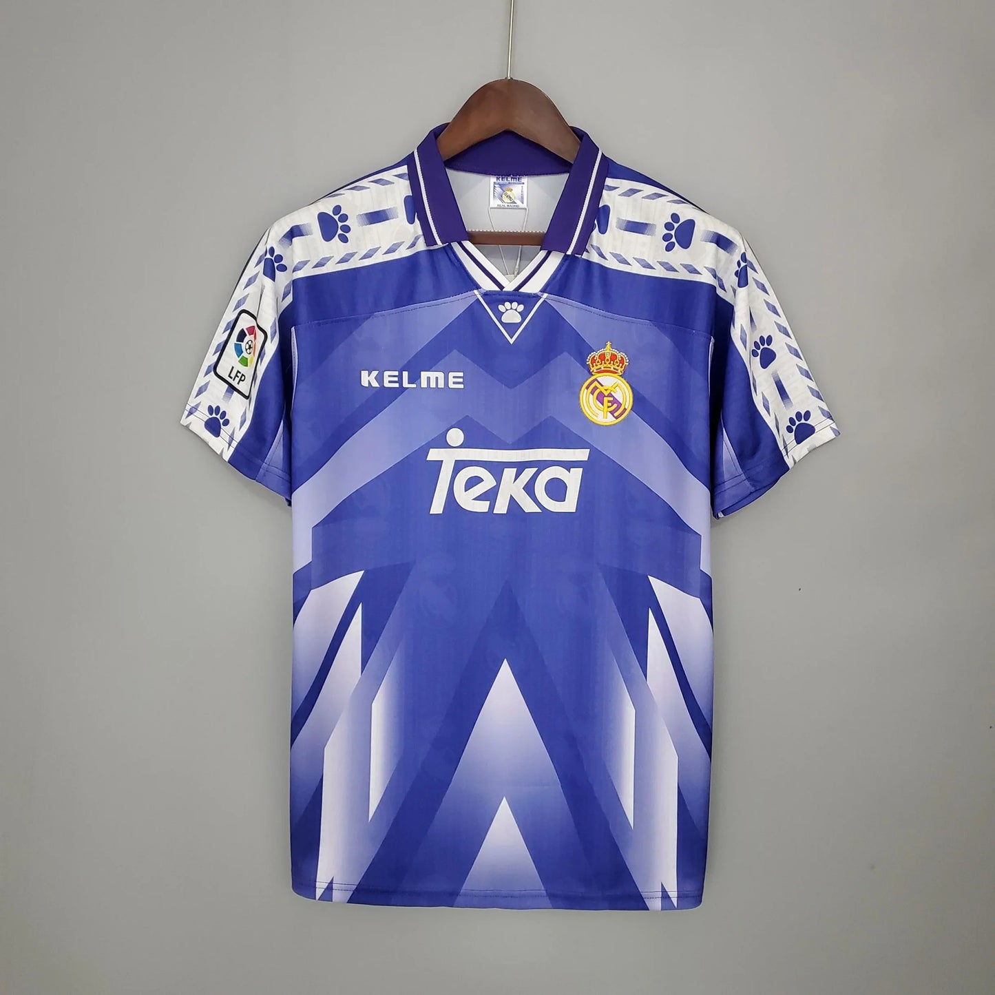 Maillot secondaire Real Madrid 1996/97 