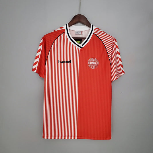 Danemark 1986 Maillot Domicile 