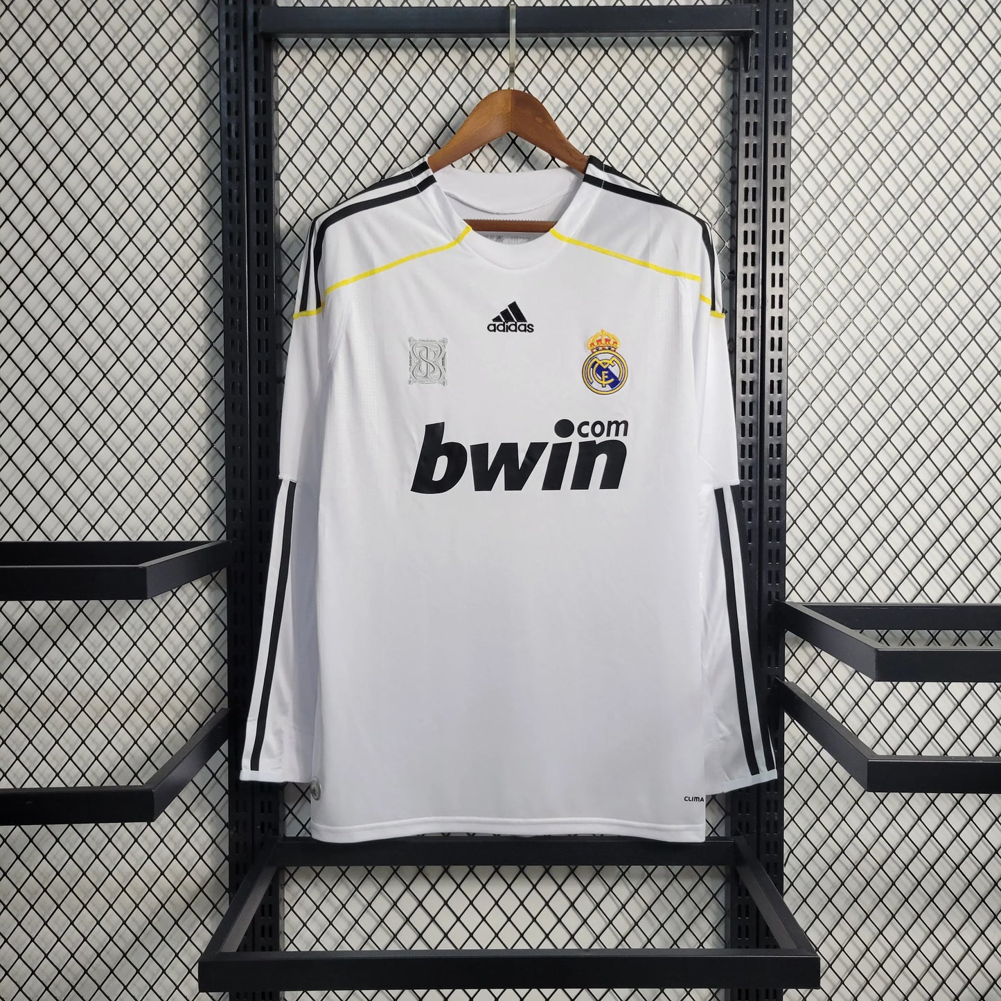 Camisola Principal Real Madrid Manga Comprida 2009/10