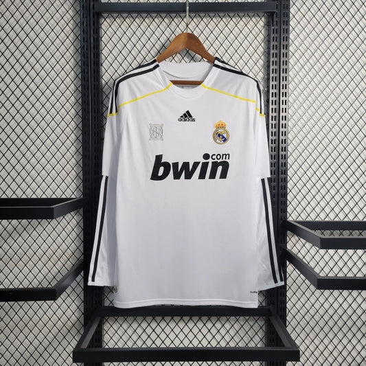 Maillot domicile manches longues Real Madrid 2009/10 