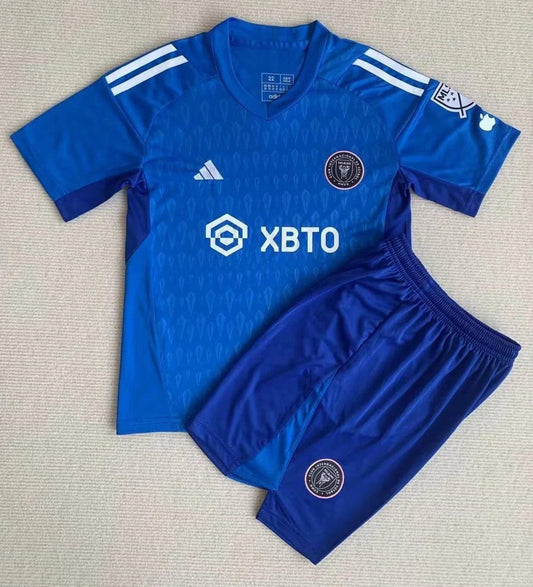 GK Blue Inter Miami 2023/24 Children's Kit