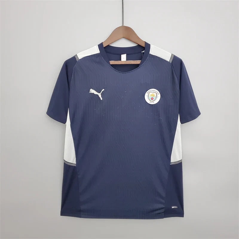 Maillot d'entraînement Manchester City Gris 2021/22 