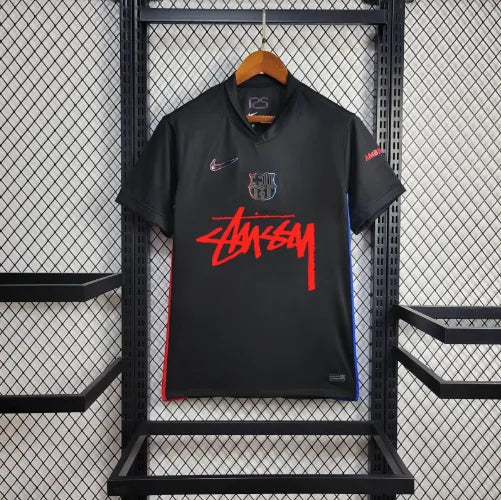 Camisola Barcelona 2024/25 -Stussy Black