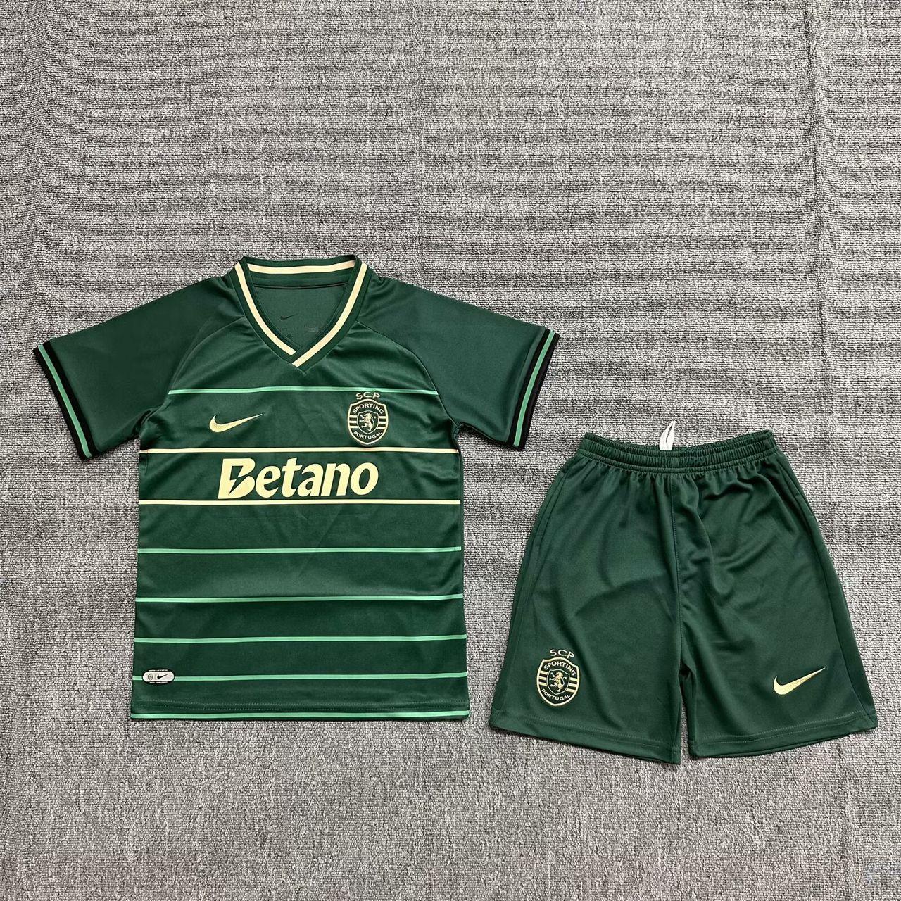 Kit Criança Secundário Sporting 2024/25