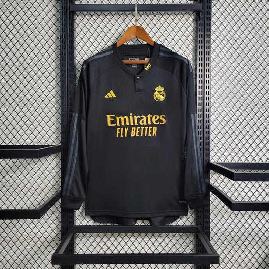 Terceira Camisola Real Madrid 2023/24 Manga Comprida