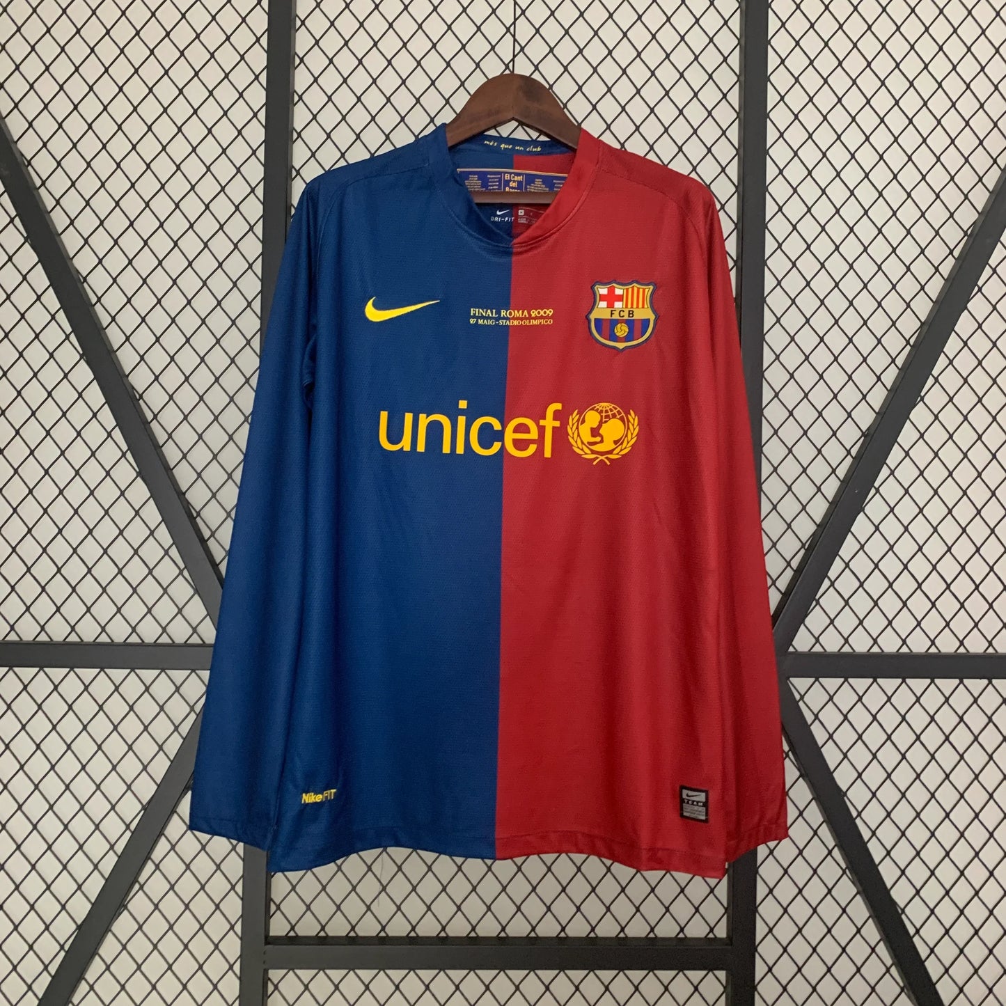 Maillot domicile manches longues Barcelone 2008/09 