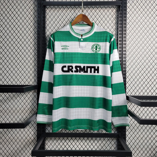 Camisola Principal Celtic 1987/88 Manga Comprida