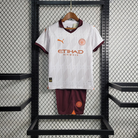 Kit Enfant Secondaire Manchester City 2023/24 