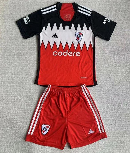 Kit Criança Secundário River Plate 2023/24