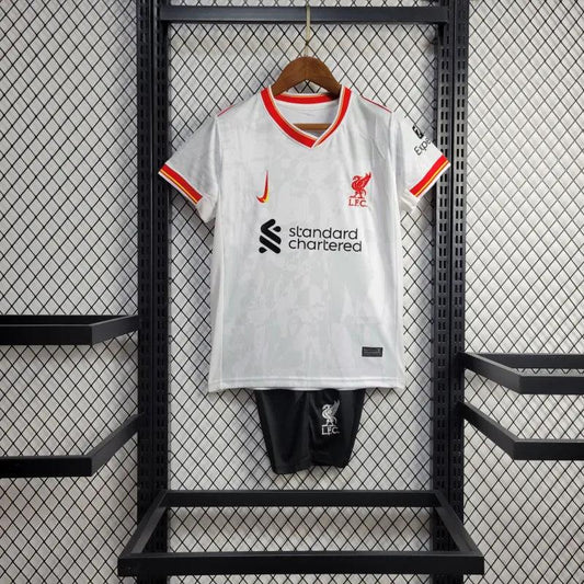 Kit Criança Terceiro Liverpool 2024/25