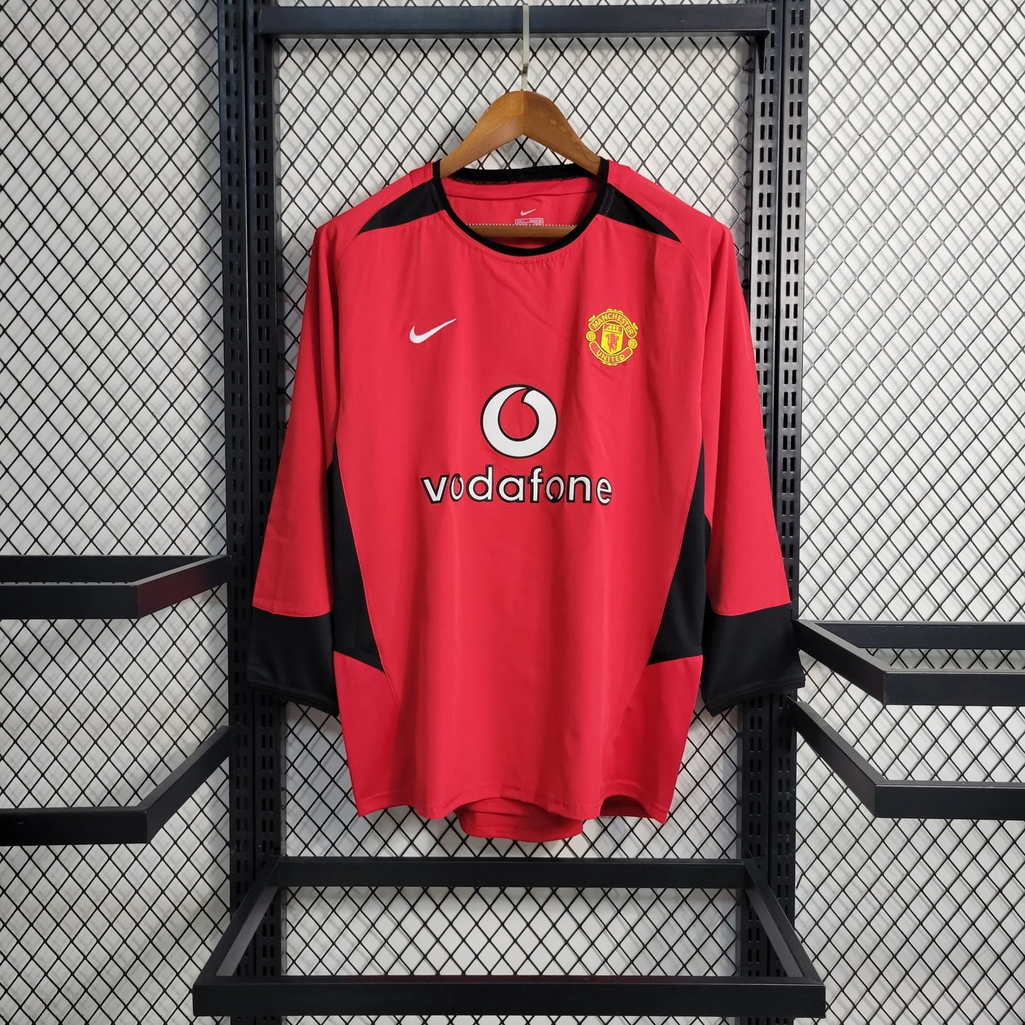 Maillot domicile manches longues Manchester United 2002/04 