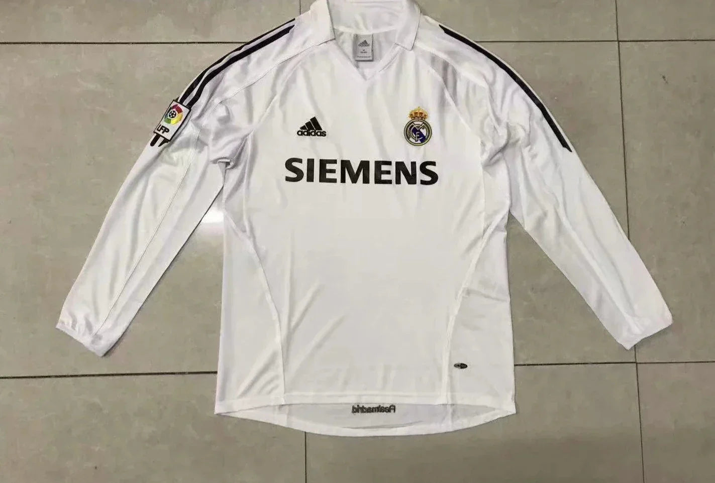 Maillot domicile manches longues Real Madrid 2005/06 