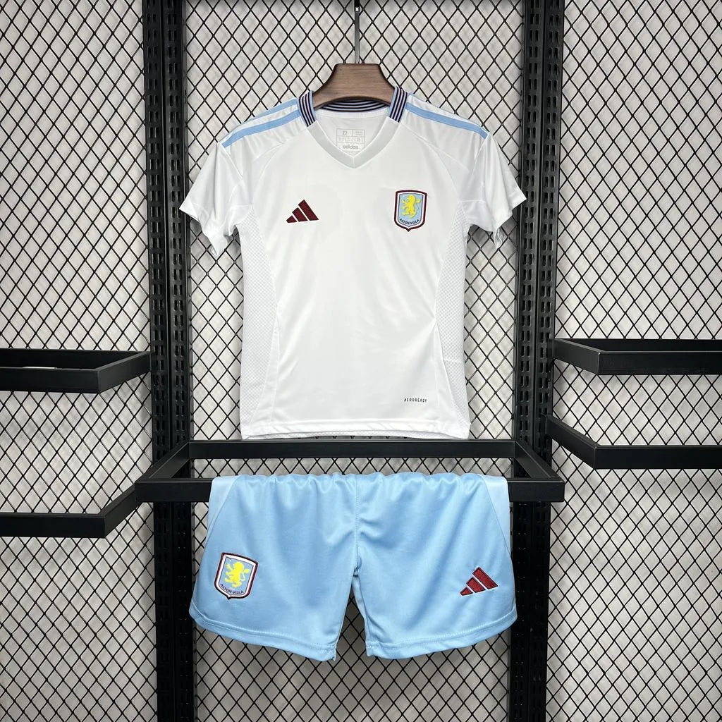 Kit Criança Secundária Aston Villa 2024/25