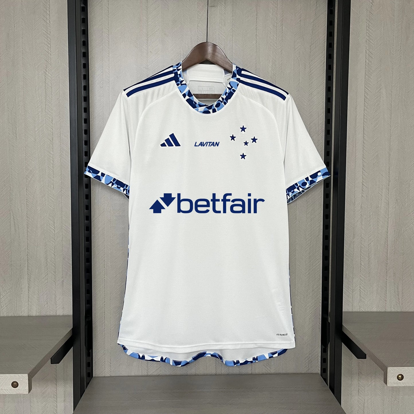 Camisola Secundária Cruzeiro 2024/25 + all sponsors