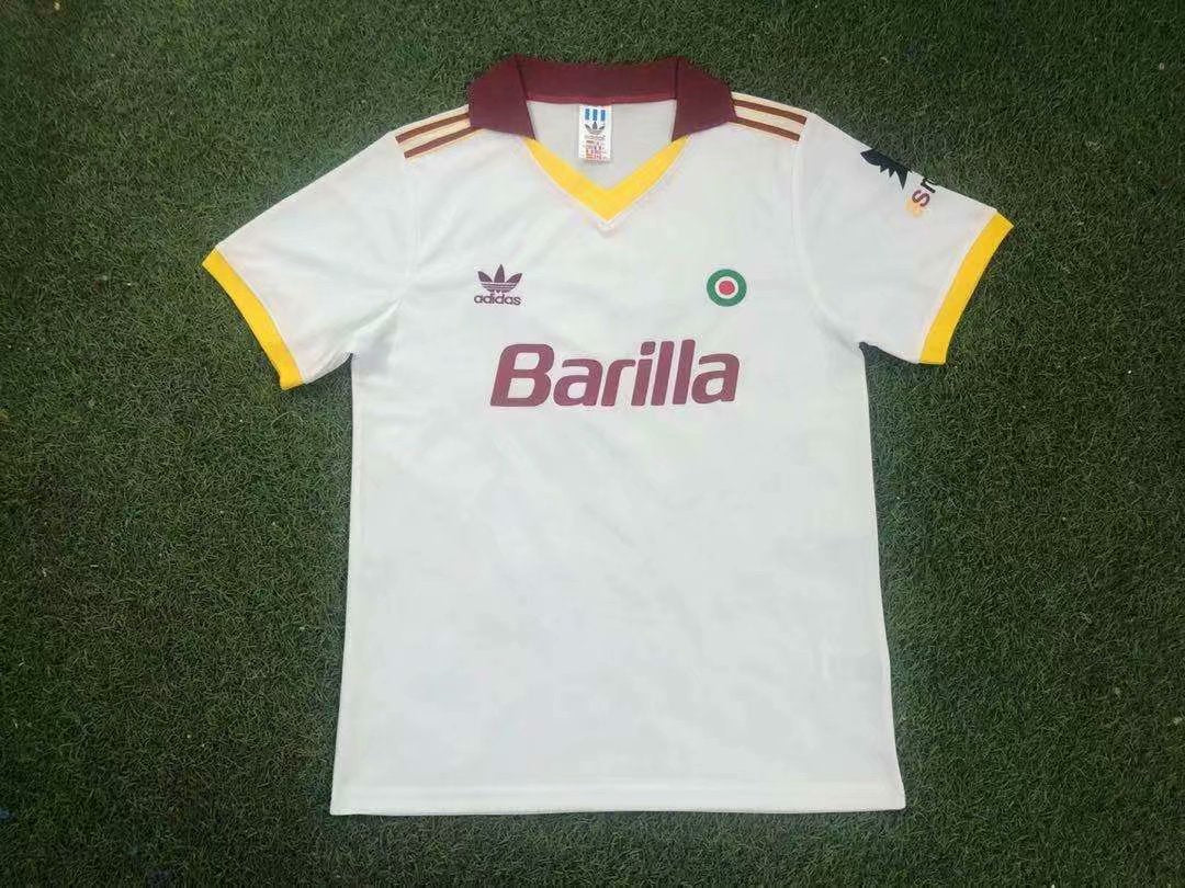 Roma 91/92 Secondary Shirt