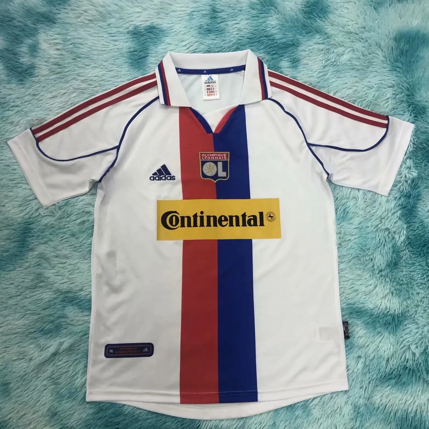 Lyon 2000/01 Maillot Domicile 